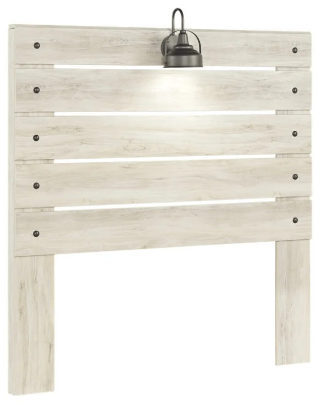 Cambeck Full Panel Headboard Whitewash by Ashley Furniture