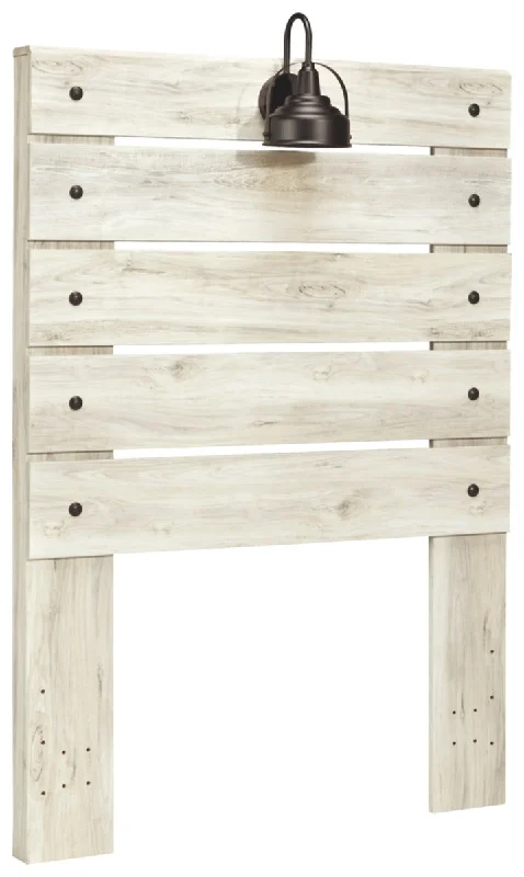 Cambeck Twin Panel Headboard Whitewash by Ashley Furniture