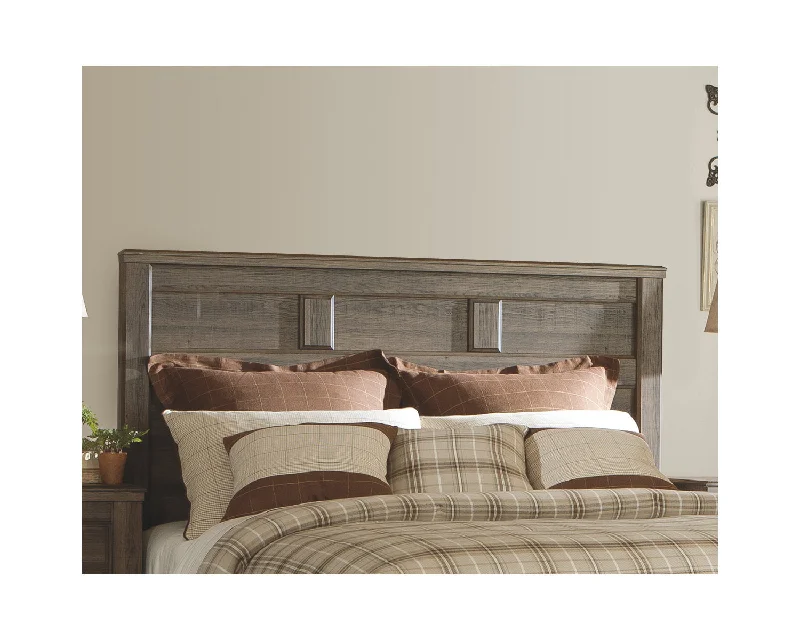 Juararo Queen Panel Headboard Dark Brown by Ashley Furniture