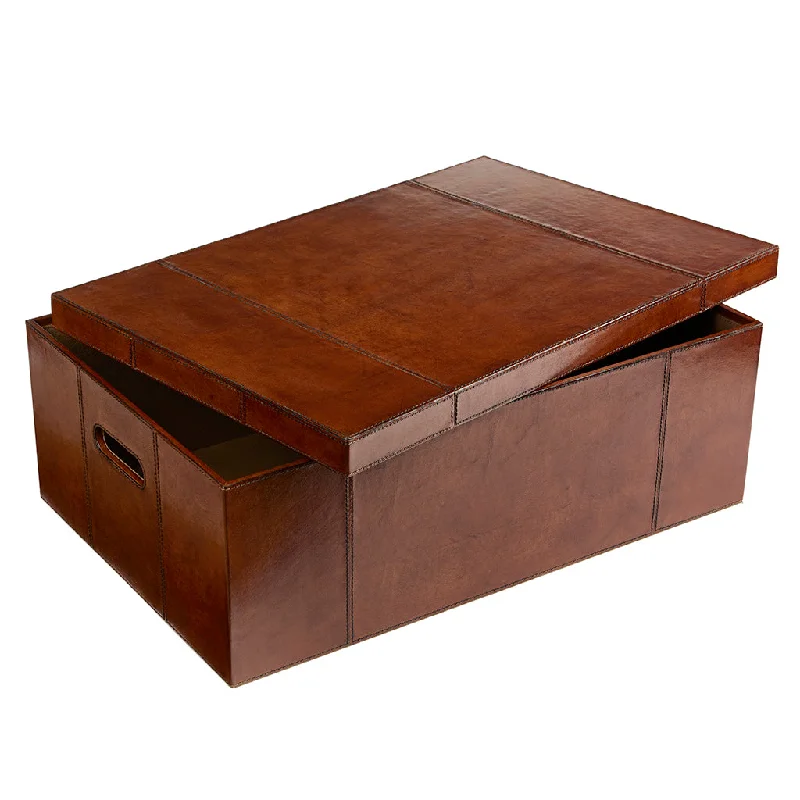 Leather Underbed Storage Box