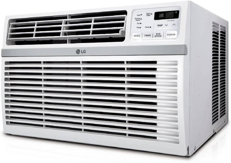 LG 8,000 BTU Window Air Conditioner, 115V, Cools 340 Sq.Ft. for Bedroom - $175