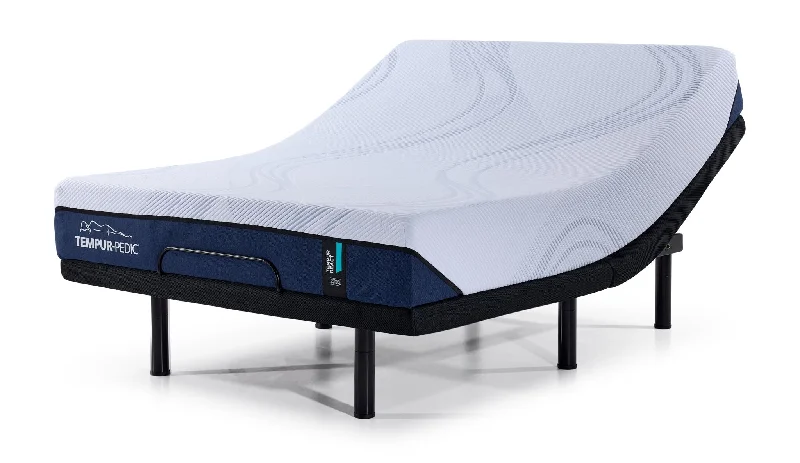 Tempur-Pedic React 2.0 Medium 10" Full Mattress and L2 Motion Pro Adjustable Base