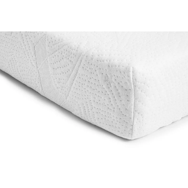 Bundle of Dreams Organic White Cotton Fitted Crib Mattress Cover