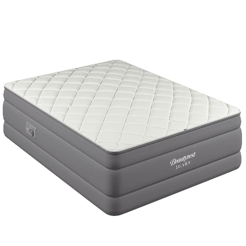 Cushion Aire 20" Queen Air Mattress with Built-in Pump