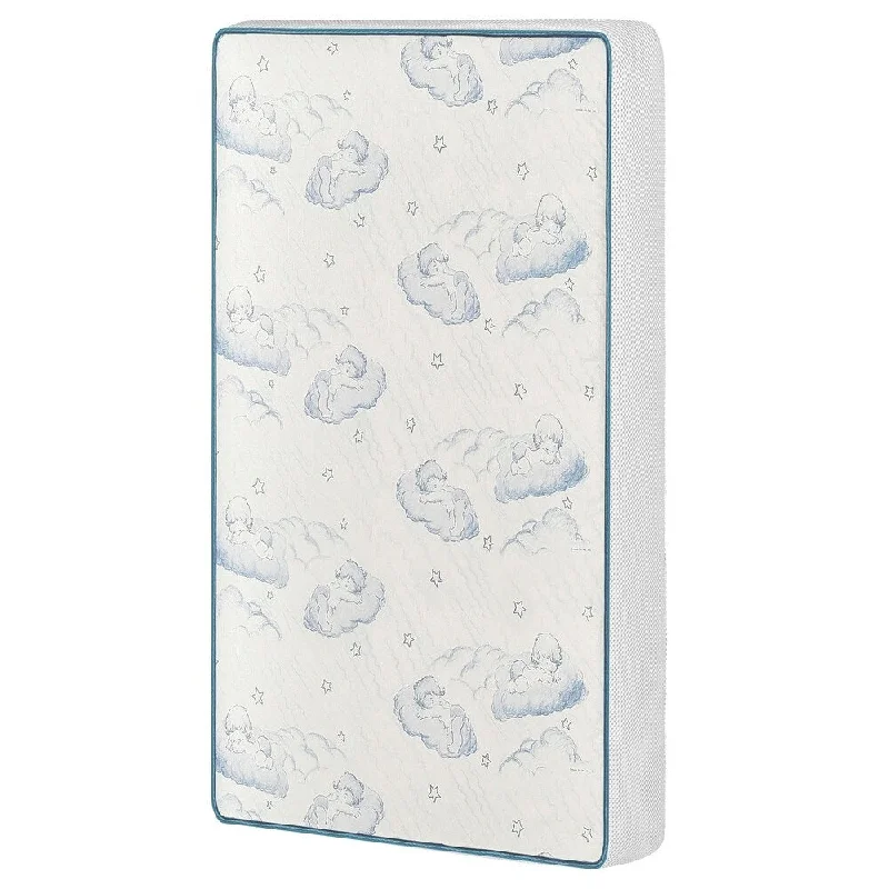 Dream On Me 2-In-1 Breathable 3" Spring Coil mini/ Portable Crib Mattress