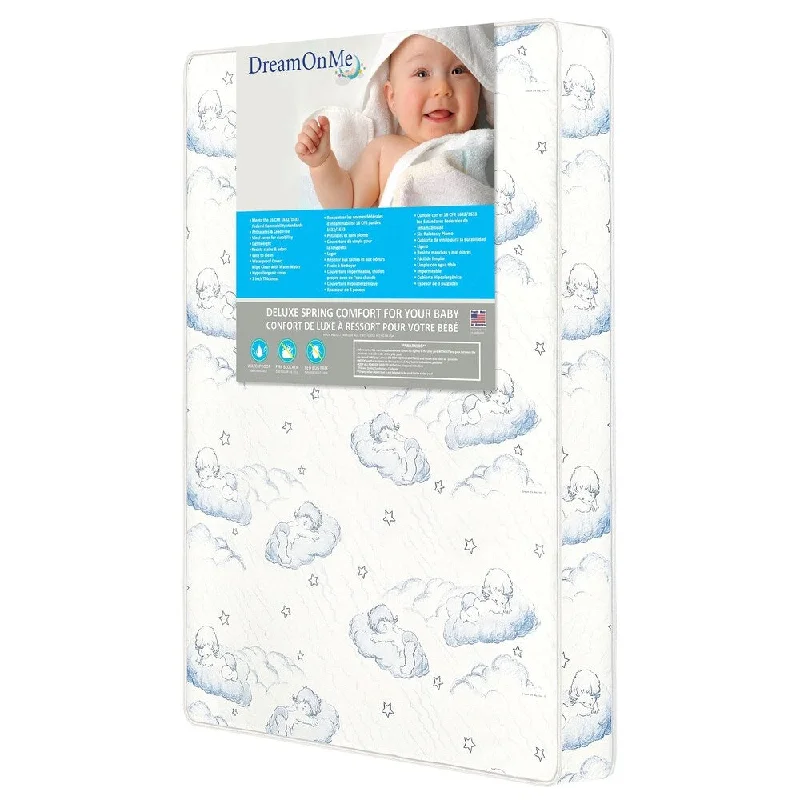 Dream On Me 3" Spring Coil mini/Portable Crib Mattress