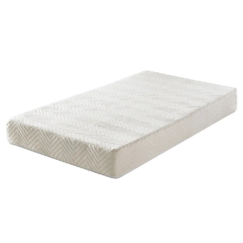 Greenbuds Primrose Organic 2 in 1 Crib Mattress - White