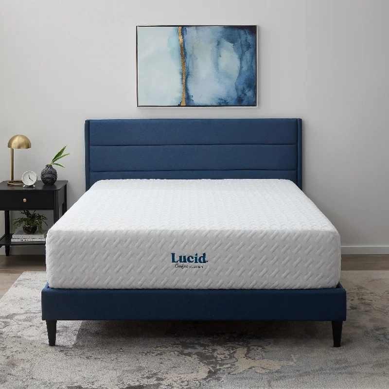 Lucid Comfort Collection 14-inch Gel Memory Foam Mattress