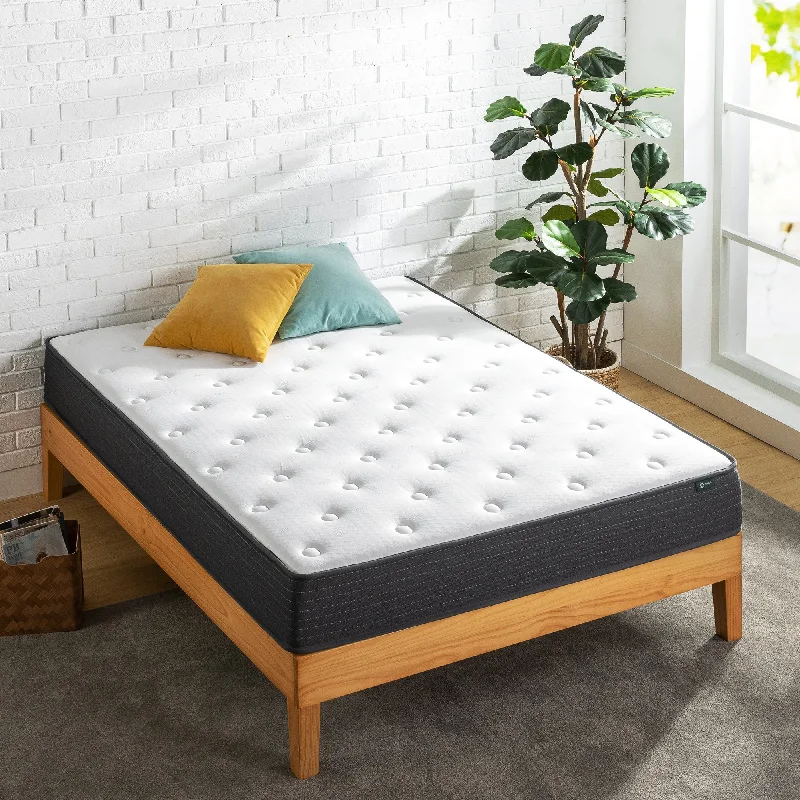 Priage by ZINUS 8 Inch Comfort Essential Pocket Spring Hybrid Mattress