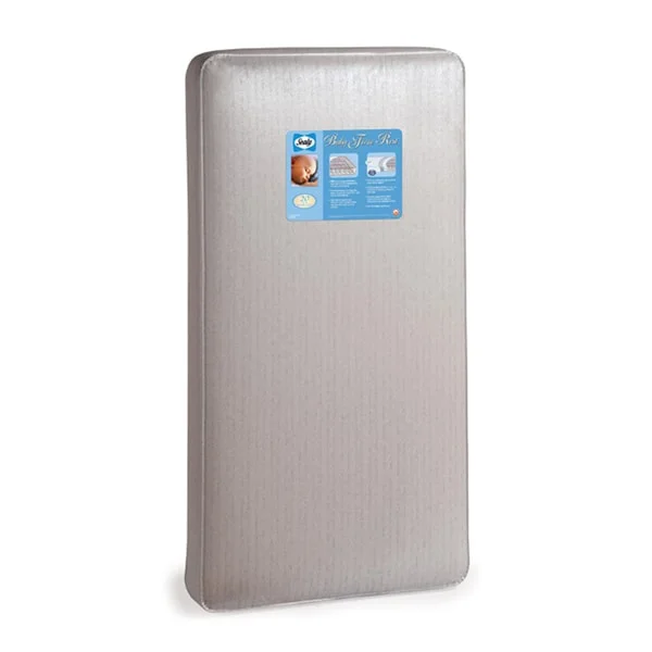 Sealy Baby Firm Rest Crib Mattress - grey