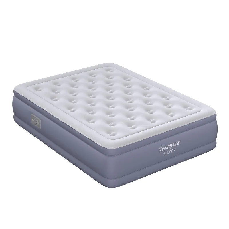 Sensalux 18" Queen Air Mattress with Built-in Pump