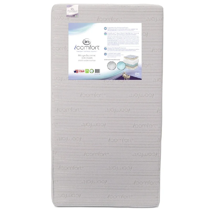 Serta iComfort Mirage Supreme Foam Crib and Toddler Mattress