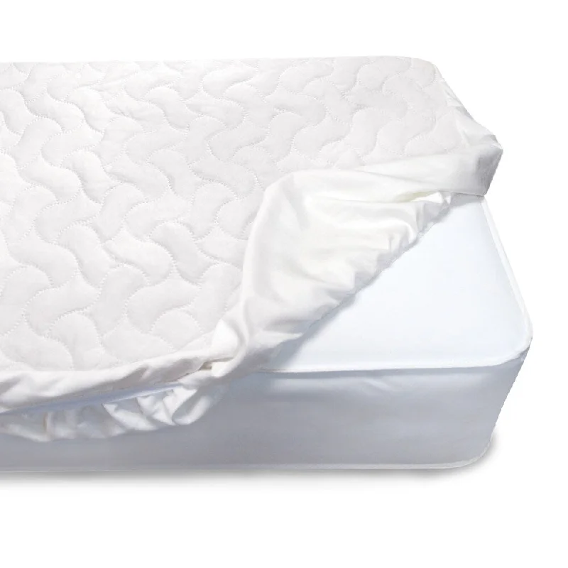 Serta Sertapedic Crib Mattress Pad Cover/Protector with Nanotex Stain Repel and Release