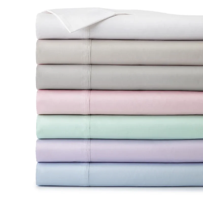 22- inch Extra Deep Pocket Cotton Solid 4-piece Sheet Set