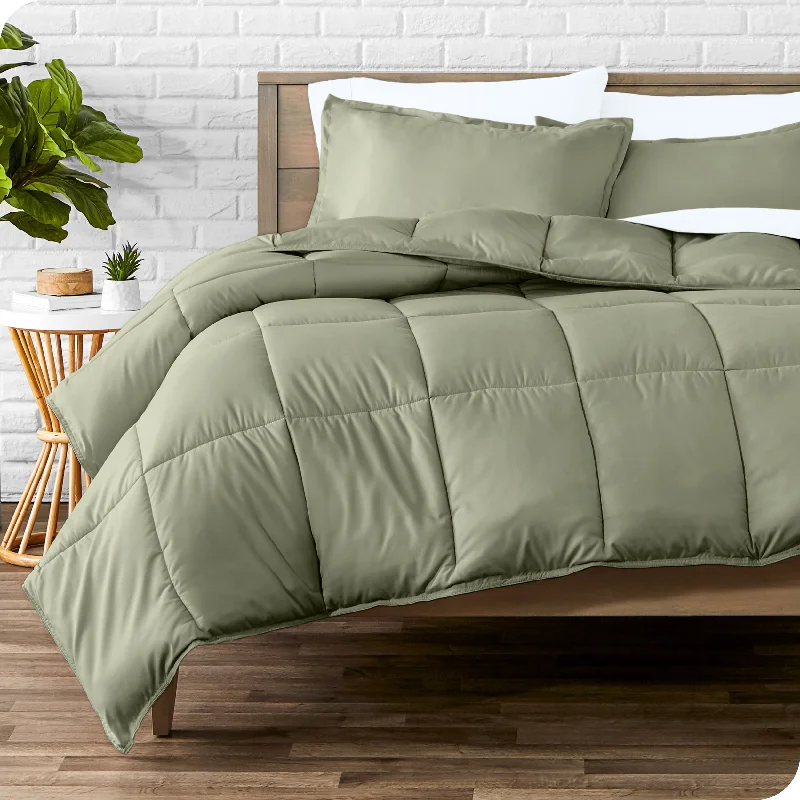 Bare Home Hypoallergenic Down Alternative Comforter Set