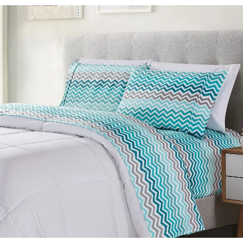 Aqua Chevron