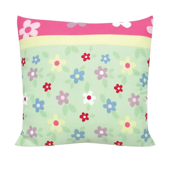 Garden Floral 14-inch Decorative Throw Pillow