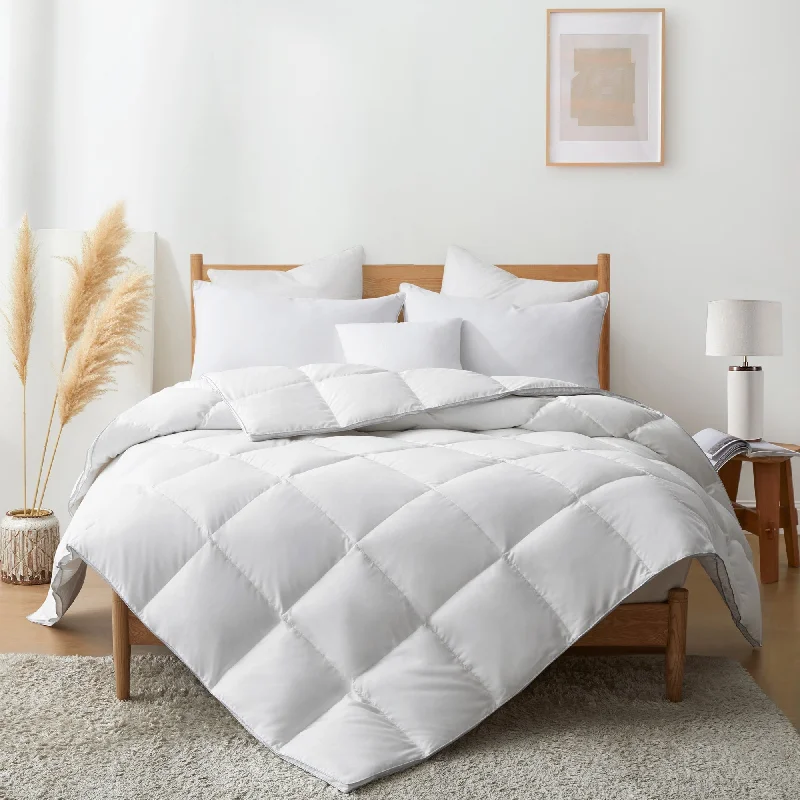 Heavyweight & All Season White Goose Down Comforter Winter Duvet Insert