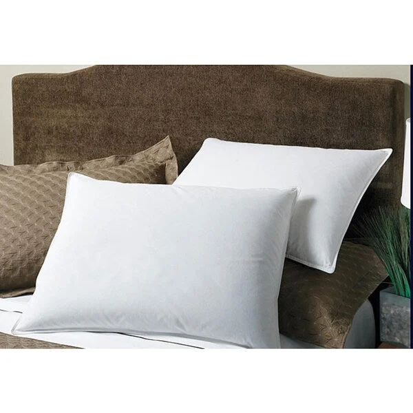 Hypoallergenic 300 Thread Count Cotton Primaloft Pillows (Set of 2) - White