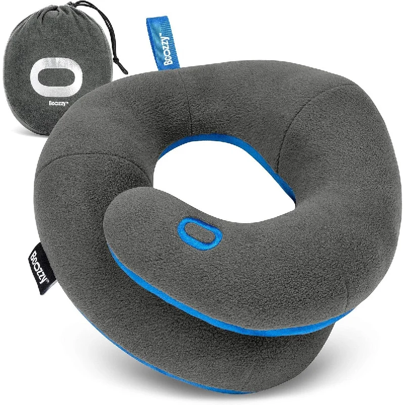 Kids Travel Neck Chin Supporting Pillow Provides Double Support