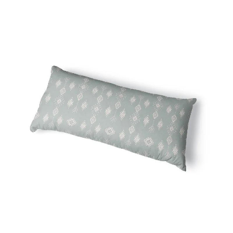 KILIM MIST Body Pillow By Kavka Designs - Green, Blue