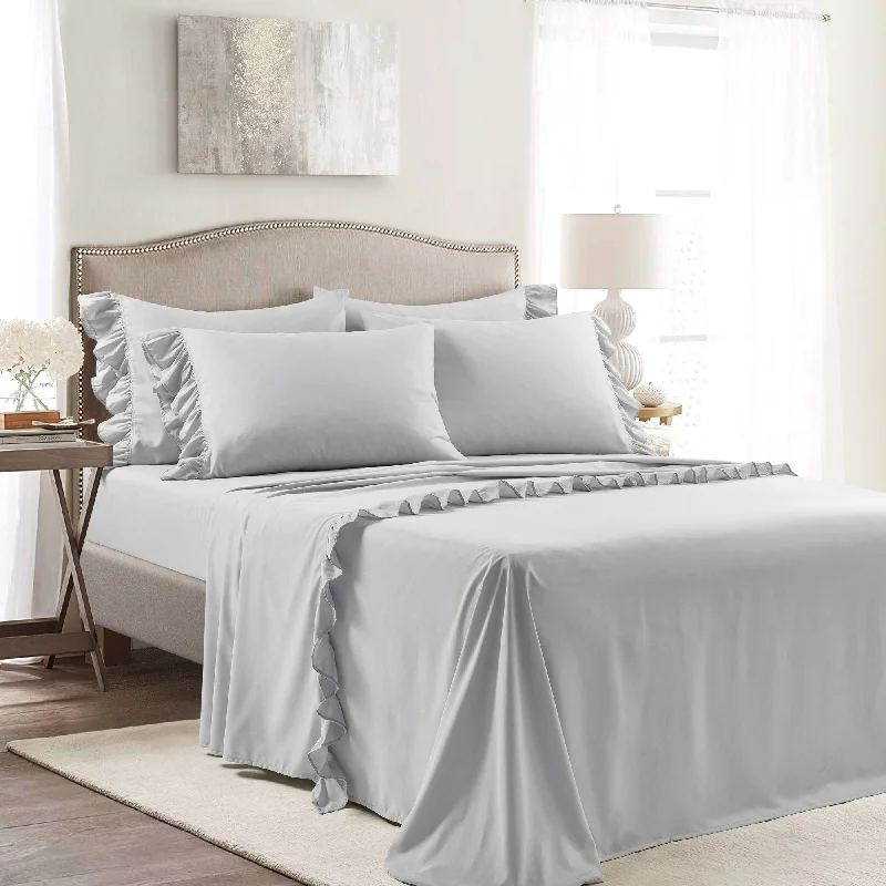 Lush Decor Reyna Ruffle Sheet Set