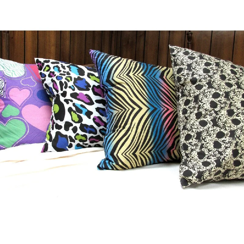 Microfiber Printed Pillow (Set of 2)