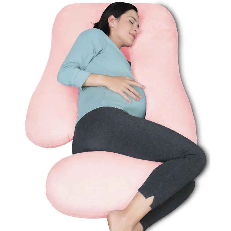 Pregnancy Pillows for Sleeping - U Shaped Full Body Maternity Pillow with Removable Cover HIPS - 57 Inch Pregnancy Pillow