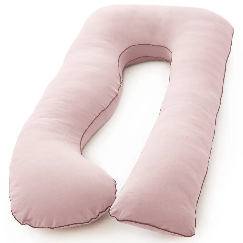 Pregnancy Pillows, U-Shape Full Body Pillow Removable Jersey Cotton Cover Pregnancy Pillows,Maternity Pillow and Pregnancy