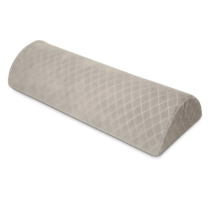 Rio Home Fashions Half Moon Lumbar Memory Foam Pillow