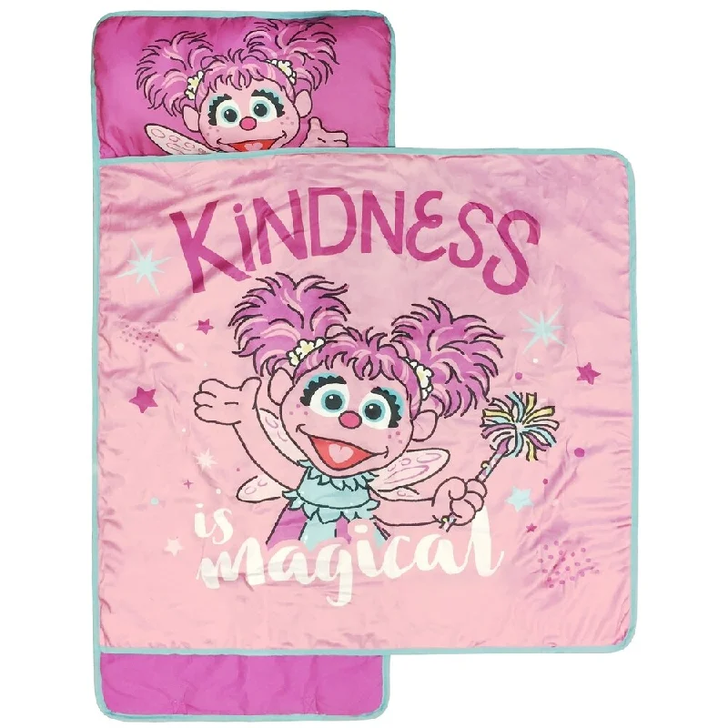 Sesame Street Kindness Is Magic Nap Mat - Built-in Pillow