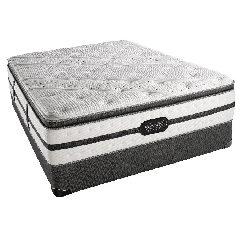 Simmons Beautyrest Black Evie Plush Box Top Queen-size Set