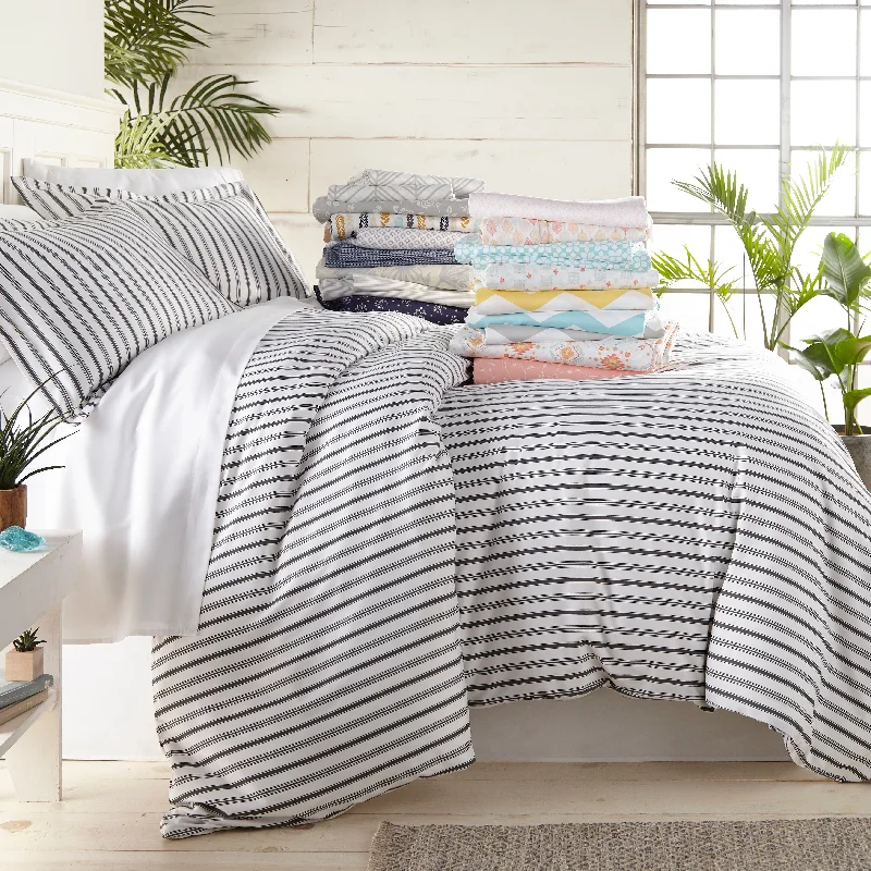 Simply Soft Oversized Patterned Duvet Cover Set