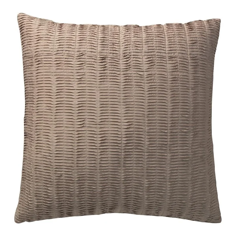 The Horizon Pleated Deco Pillow Beige