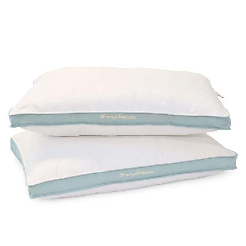 Tommy Bahama Quilted Sateen Pillow (Set of 2) - White