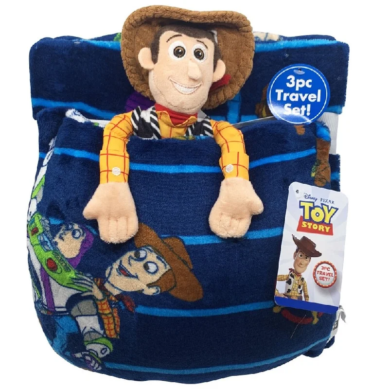 Toy Story Travel Set w/ Pal Throw & Pillow buddy Set