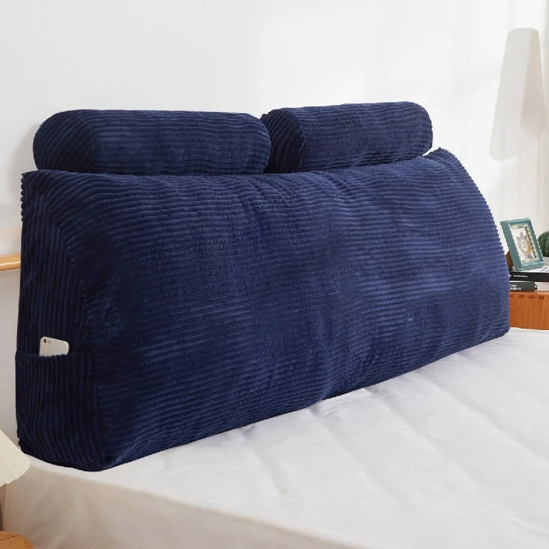 Wedge Headboard Pillow,Bed Rest Reading Pillow