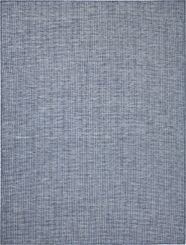 10' X 14' Power Loom Area Rug - Navy Blue