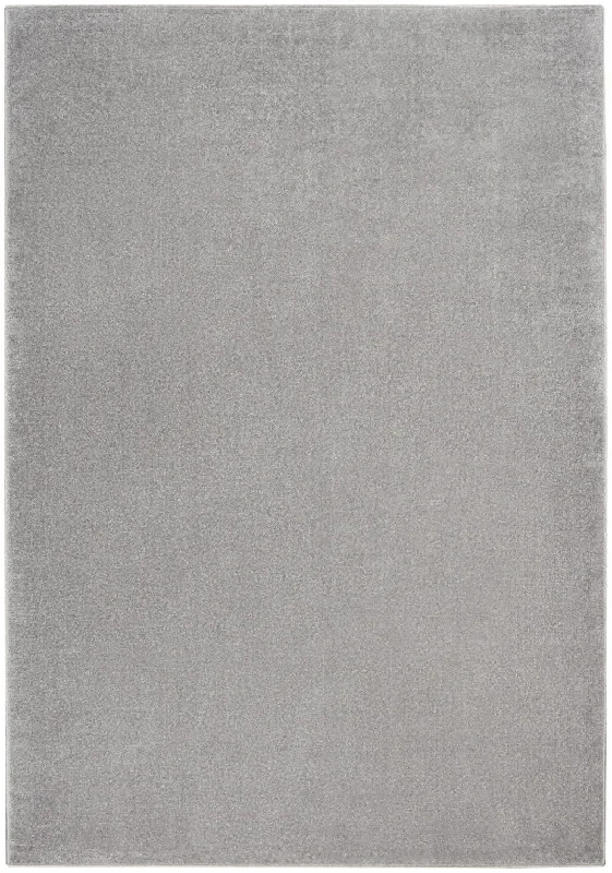 5' X 8' Power Loom Area Rug - Gray