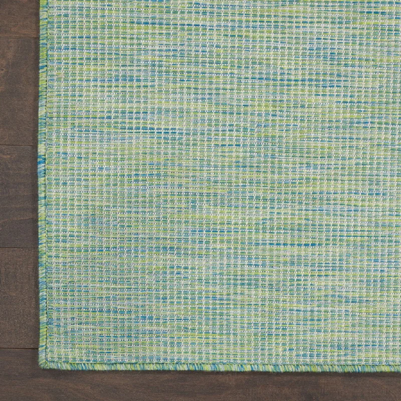 6' X 9' Power Loom Area Rug - Blue