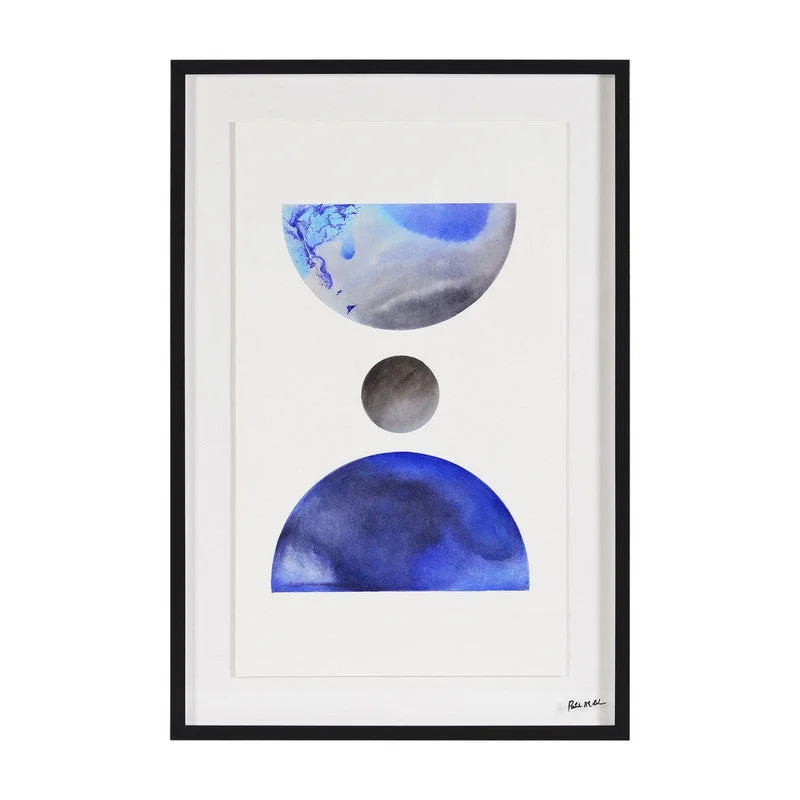 Accer Wall Art - White/Blue