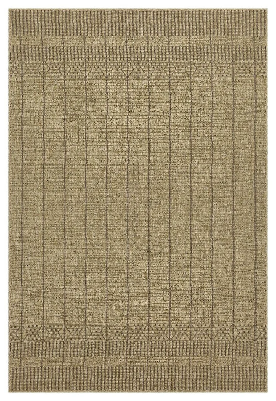 Earth - 5'3" X 7'3" Indoor, Outdoor Area Rug - Mocha, Natural