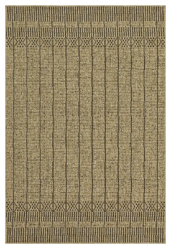 Earth - Indoor / Outdoor, Area Rug - Jute / Black